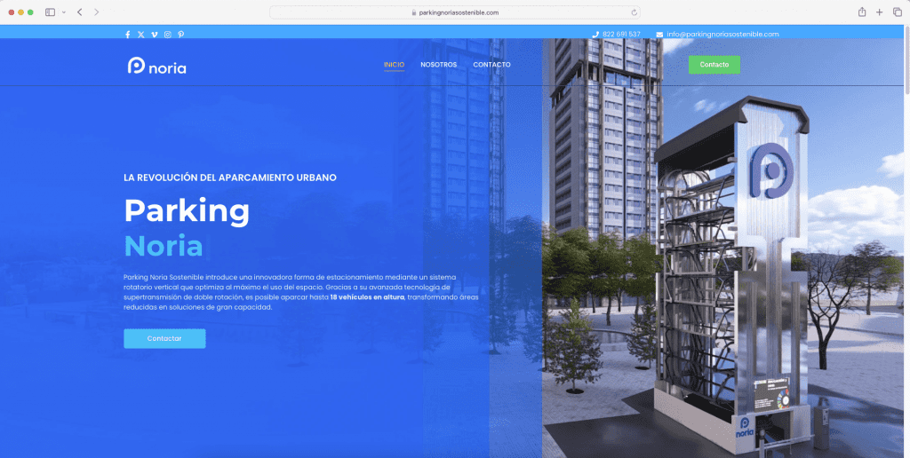 web parking noria sostenible